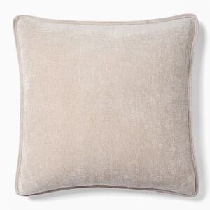 West Elm Chenille Euro Sham Taupe